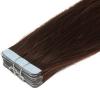 grade 8A Double Drawn 100% Brazilian Virgin Remy Tape In Human Hair Extensions #5 small image