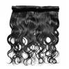 Brazilian Virgin Hair Body Wave Human Hair Extension 4 Bundles with 1 pc Closure