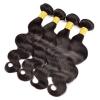 Brazilian Virgin Hair Body Wave Human Hair Extension 4 Bundles with 1 pc Closure #5 small image