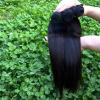 100% 6A 1 Bundle 100g Virgin Brazilian Straight 10-30&#034; Natural Black Human Hair #4 small image