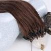 100S 16&#034;-26&#034; Micro loop Link Beads Remy Brazilian Virgin Human Hair Extensions