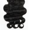 100% Human Hair Virgin Brazilian Body Wave Wavy Extension Weft Black Grade 5A #3 small image