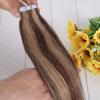 NEW 20pcs/set Tape In Skin Weft 100% Brazilian Virgin Remy Human Hair Extensions #5 small image