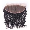 13&#034;x4 Lace Frontal with 3 Bundles 7A Brazilian Curly Virgin Human Hair Weft 300g #4 small image