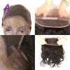 360 Lace Frontal Closure Brazilian Virgin Hair Human hair Extensions Body Wave #5 small image
