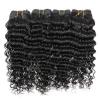 4 bundles Brazilian Virgin Remy Hair deep wave Human Hair Weave Extensions #2 small image