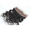 Brazilian Virgin Hair Natural Looking Swiss Lace Frontal Closure Wavy 13x4 Inch #3 small image
