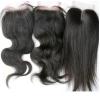 4&#034;x4&#034; Wave Lace Top Closure 100% Remy Brazilian Virgin Human Hair Natural Color