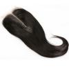 Virgin Brazilian Human Hair Straight Lace Closure Top Natural Center Part 10&#034; #5 small image