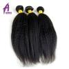 Kinky Straight Brazilian Virgin Human Hair Extensions Weave 3 Bundles 300g 7A #3 small image