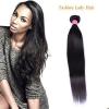 8A Black Straight Brazilian Virgin Human Hair Weft 1 Bundle/100g Human Hair Weav