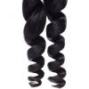 3 Bundles 100% Virgin Brazilian loose wave Remy Human Hair extensions Weave Weft #3 small image