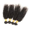 4 bundles Brazilian Virgin Remy Hair kinky curly Human Hair Weave Extensions #3 small image