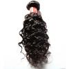 Brazilian Curly Weave Virgin hair extension 4 bundles/200g Natural Black Hair #2 small image