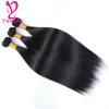 7A Straight Human Hair Weft 100% Unprocessed Brazilian Virgin Hair 3Bundles/300g #1 small image