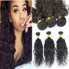 3bundles Brazilian Virgin Remy Hair human hair extensions Curly Hair 300g 8A #1 small image