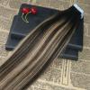 10A Remy tape in human hair extension omber Balayage Brazilian Virgin Human Hair