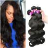 8A Thick 3 Bundles/150g 100% Brazilian Human Virgin Hair Body Wave Weave Weft  . #1 small image
