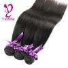 7A Unprocessed Brazilian Virgin Human Hair Extensions Straight Weave 3 Bundles