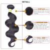 4 Bundles/200g Body Wave Brazilian Virgin Human Hair Unprocessed Hair Extension #3 small image