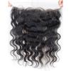 Best Virgin Remy Human Hair Ear to Ear Lace Frontal Brazilian Body Wave Closures #2 small image