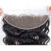 Best Virgin Remy Human Hair Ear to Ear Lace Frontal Brazilian Body Wave Closures #5 small image