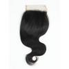 Grade 7A Body Wave Human Hair Brazilian Black1B Virgin Hair Lace Frontal Closure #2 small image