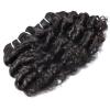 8 in. Virgin Brazilian/Peruvian/Indian Human Hair Extension Deep Curly 3 Bundles