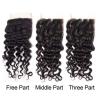Brazilian Deep Wave Virgin Human Hair Weft 3 Bundles 300g with 4*4 Lace Closure #5 small image
