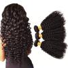3 Bundles 300g Curly Weave Brazilian Virgin Hair Jerry Curl Human Hair Extension #2 small image