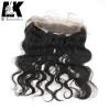 Wavy Brazilian Virgin Hair 360 Lace Frontal with Natural Hair Line Baby Hair #5 small image