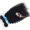 Weave 300g/3 Bundles Kinky Curly Human Hair Extensions Virgin Peruvian Hair Weft #3 small image