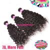 Peruvian Curly Virgin Hair Weave 3 Bundles Human  Hair Extension 100%Unprocessed