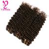 7A Peruvian Virgin Deep Wave Curly Unprocessed Human Hair Weft 3 Bundles 300g #4 small image