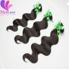 3 Bundles Body Wave 100% Unprocessed Virgin Human hair Extensions Peruvian Wefts #3 small image