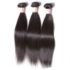 3 Bundles/150g Peruvian Virgin Human Hair Silky Straight 100% Unprocessed Hair #5 small image