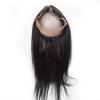 360 Lace Frontal Closure with 3 Bundles 300g Peruvian Straight Virgin Hair Weft