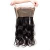 360 Lace Frontal Closure 100% Peruvian Virgin Human Hair Body Wave Natural Black #2 small image