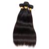 Peruvian Virgin Hair Extensions Silk Straight Human Hair Weave 3 bundles 150g #2 small image