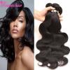3 Bundles/300g Peruvian Body Wave Remy Human Hair Weave Virgin Hair Extensions #1 small image