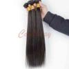 1 Bundle 100% Virgin Hair Human Hair Weave Extensions Wefts Weave Straight 50g #4 small image