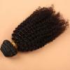 7A Peruvian Kinky Curly hair 3 Bundles with Lace Closure 100% Human Virgin Hair #3 small image