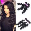 3PCS/300g Peruvian Loose Wave Virgin Human Hair Extensions Weft 100% Unprocessed #1 small image
