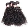 Unprocessed Peruvian 7A Kinky Curly Virgin Hair Human Hair Extensions 200g/4PCS #2 small image
