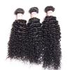 3PCS/300g Unprocessed Peruvian 7A Curly Virgin Hair Human Hair Extensions #5 small image