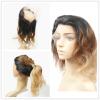 Peruvian Virgin Human Hair 360 Lace Frontal Closure Ombre Blonde Lace Closure #1 small image