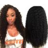 Cheap 7A 400g Kinky Curly 4Bundle Peruvian Virgin Human Hair Extension Weft #1 small image