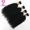 Cheap 7A 400g Kinky Curly 4Bundle Peruvian Virgin Human Hair Extension Weft #3 small image
