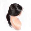 Pre Plucked Peruvian Virgin Human Hair 360 Lace Frontal Band with Wig Cap