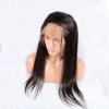 Pre Plucked Peruvian Virgin Human Hair 360 Lace Frontal Band with Wig Cap